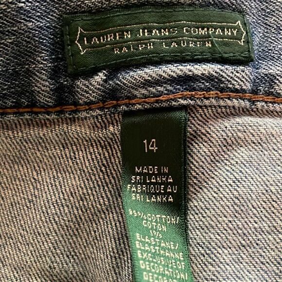 Ralph Lauren Lauren Jeans Company Classic Bootcut, Size 14 - Picture 7 of 8